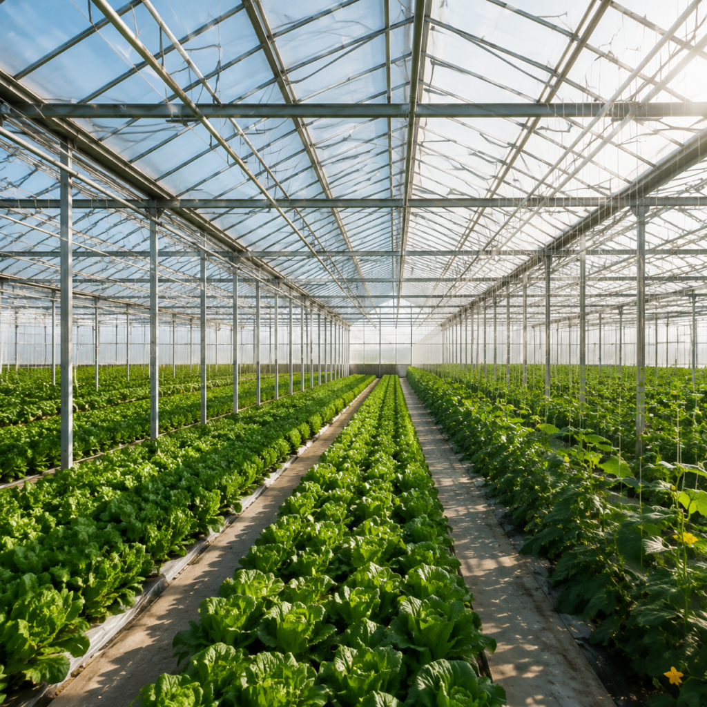 Greenhouse covering materials